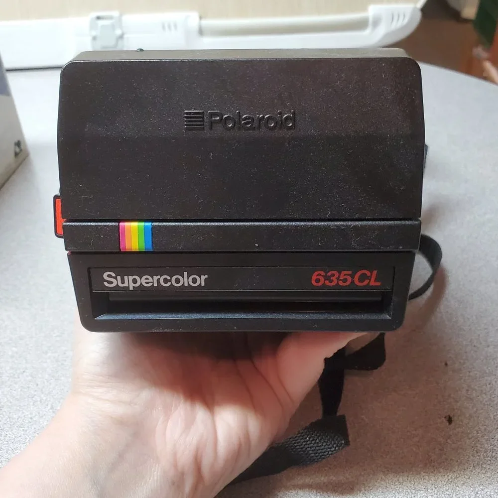 Polaroid Supercolor 635 CL Instant Film Camera, Good